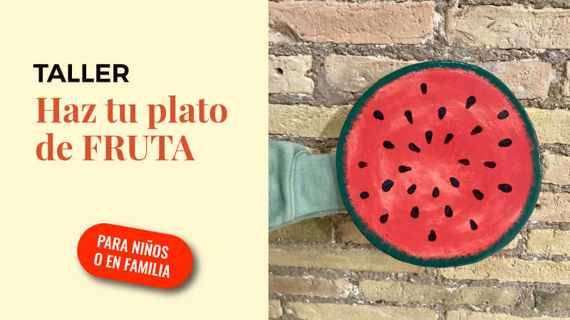 taller cerámica fruta